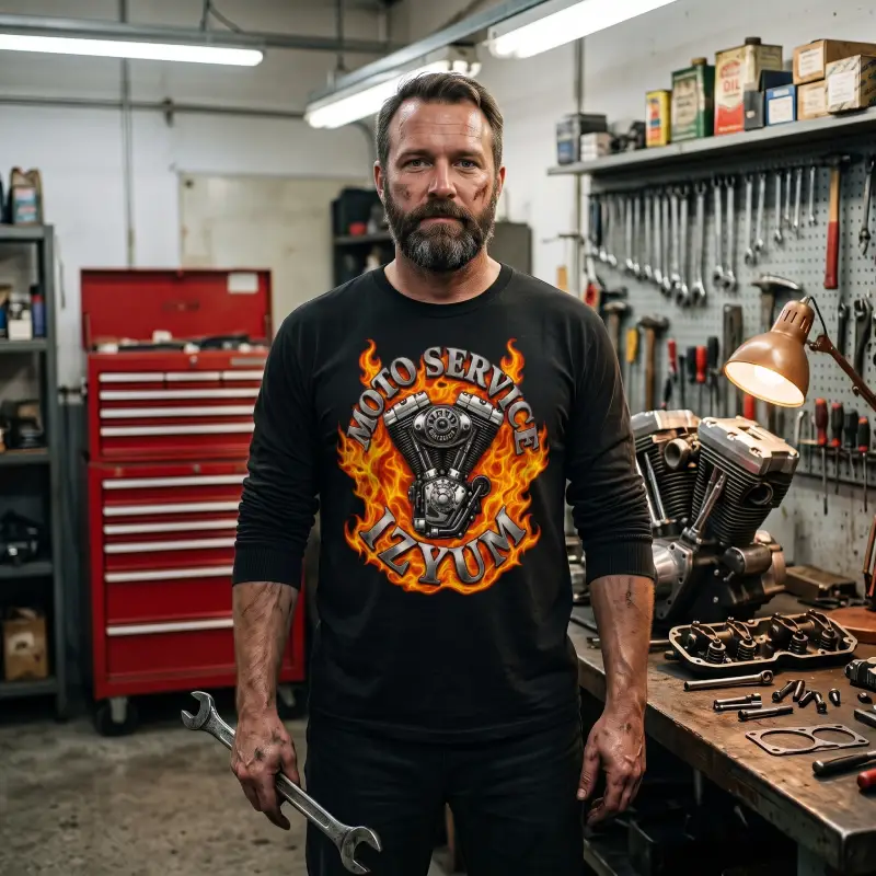 Moto Service Izyum Лонгслив